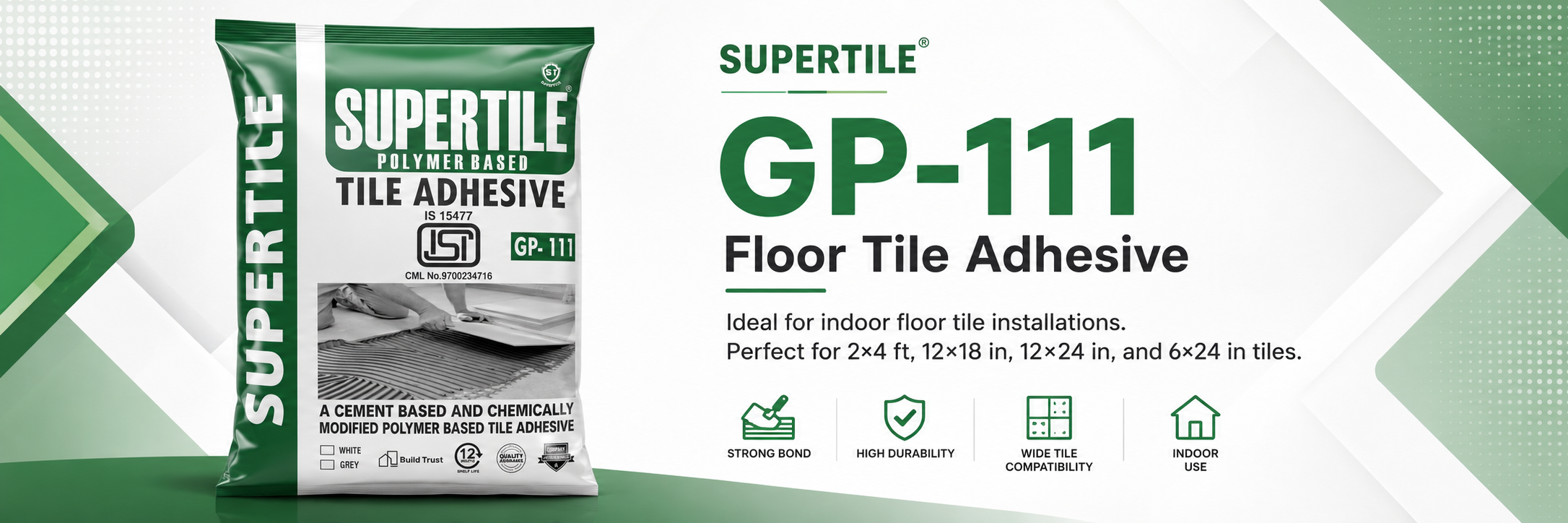 GP-111 Floor Tile Adhesive